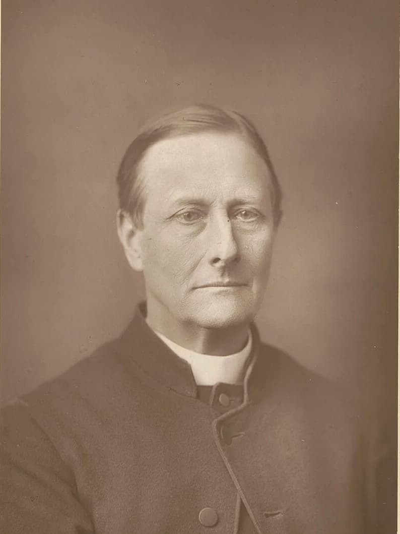 Photographic portrait of Sabine Baring-Gould, between 1883 and 1893