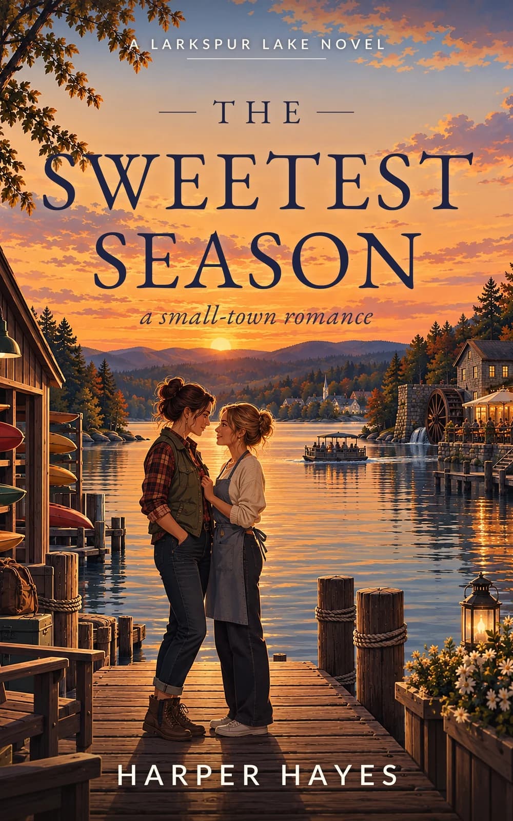 The Sweetest Season — a Larkspur Lake novel by Harper Hayes