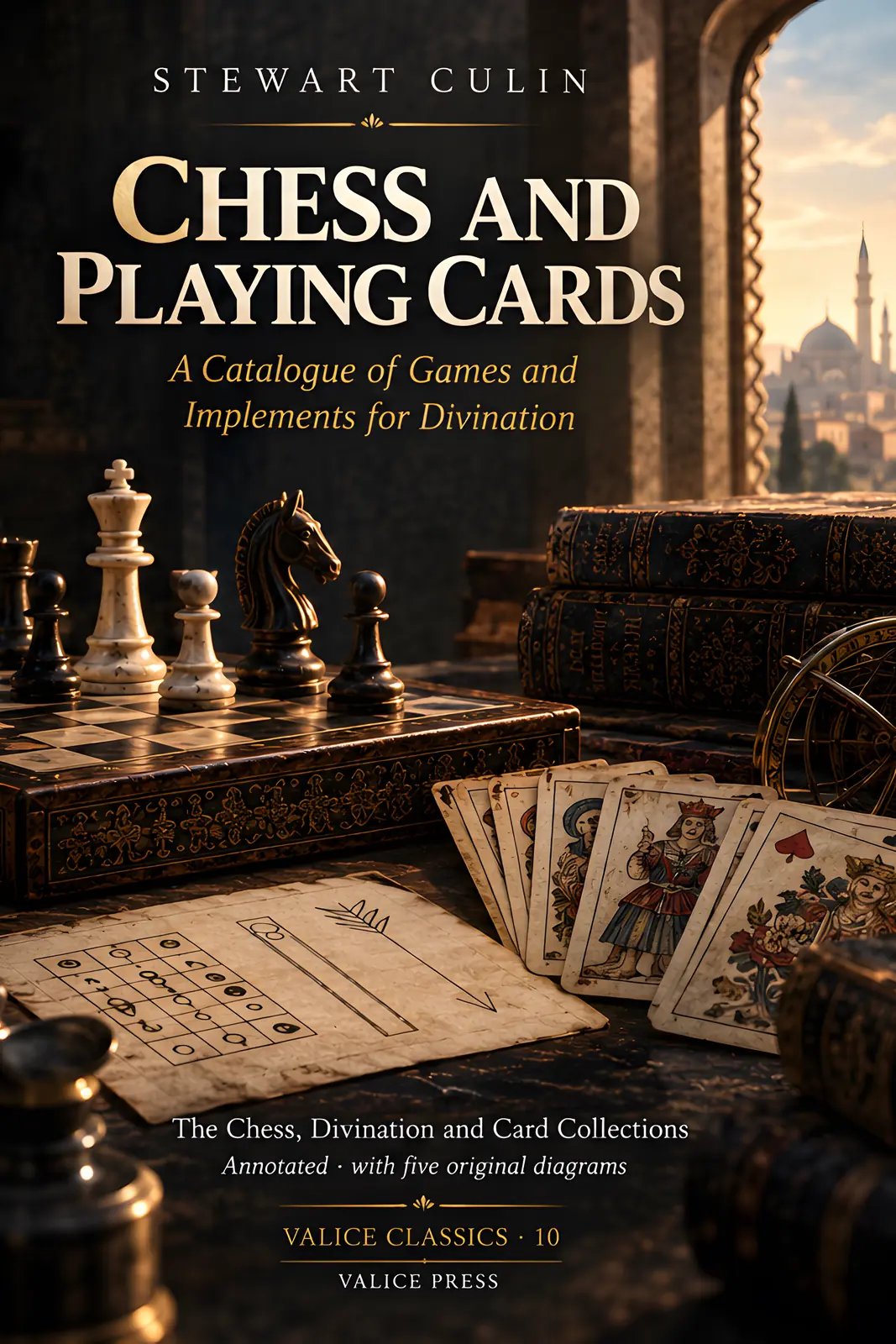 Cover of Chess and Playing Cards: The Chess, Divination and Card Collections