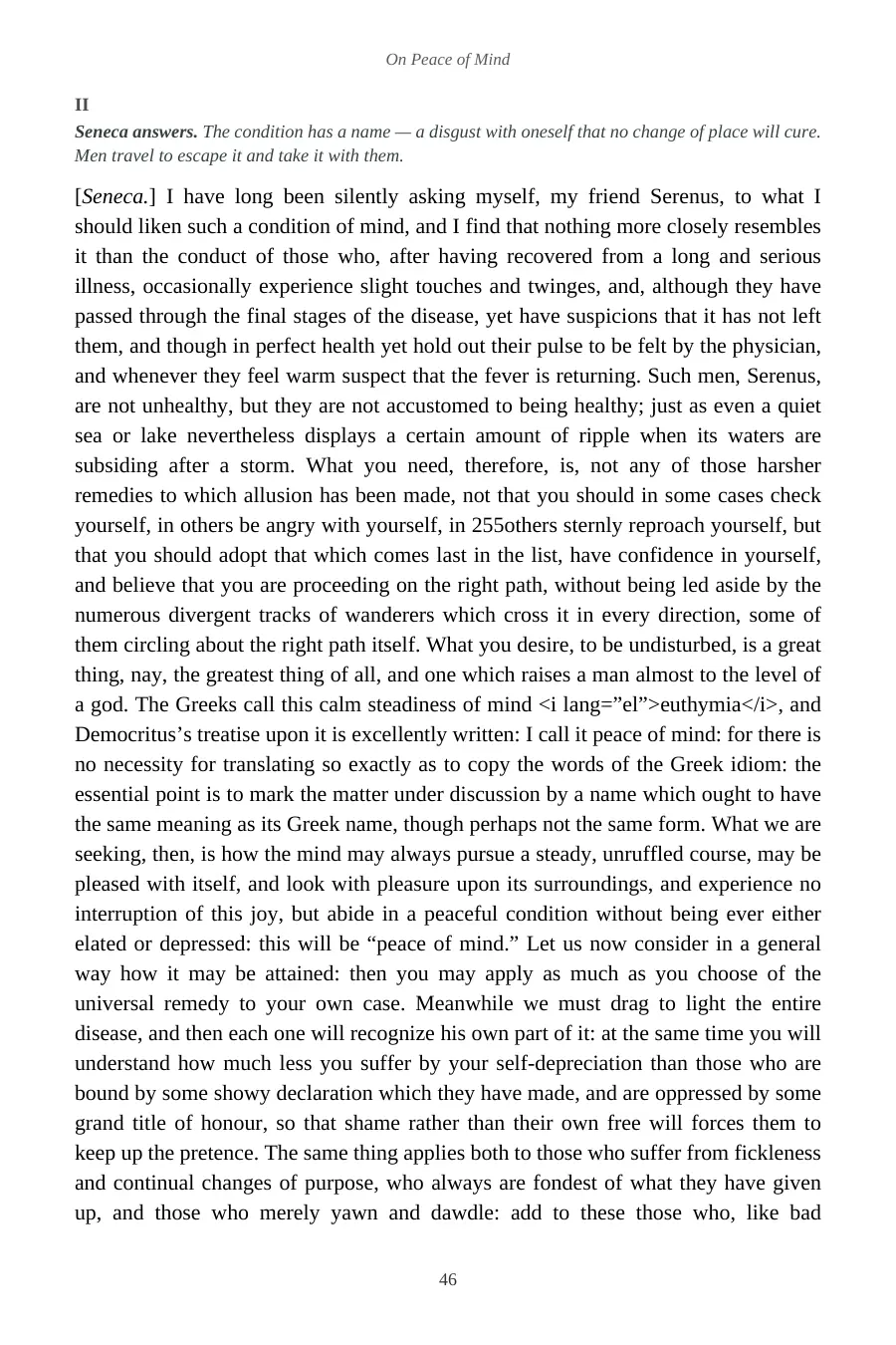 Seneca: Selected Dialogues — page 46