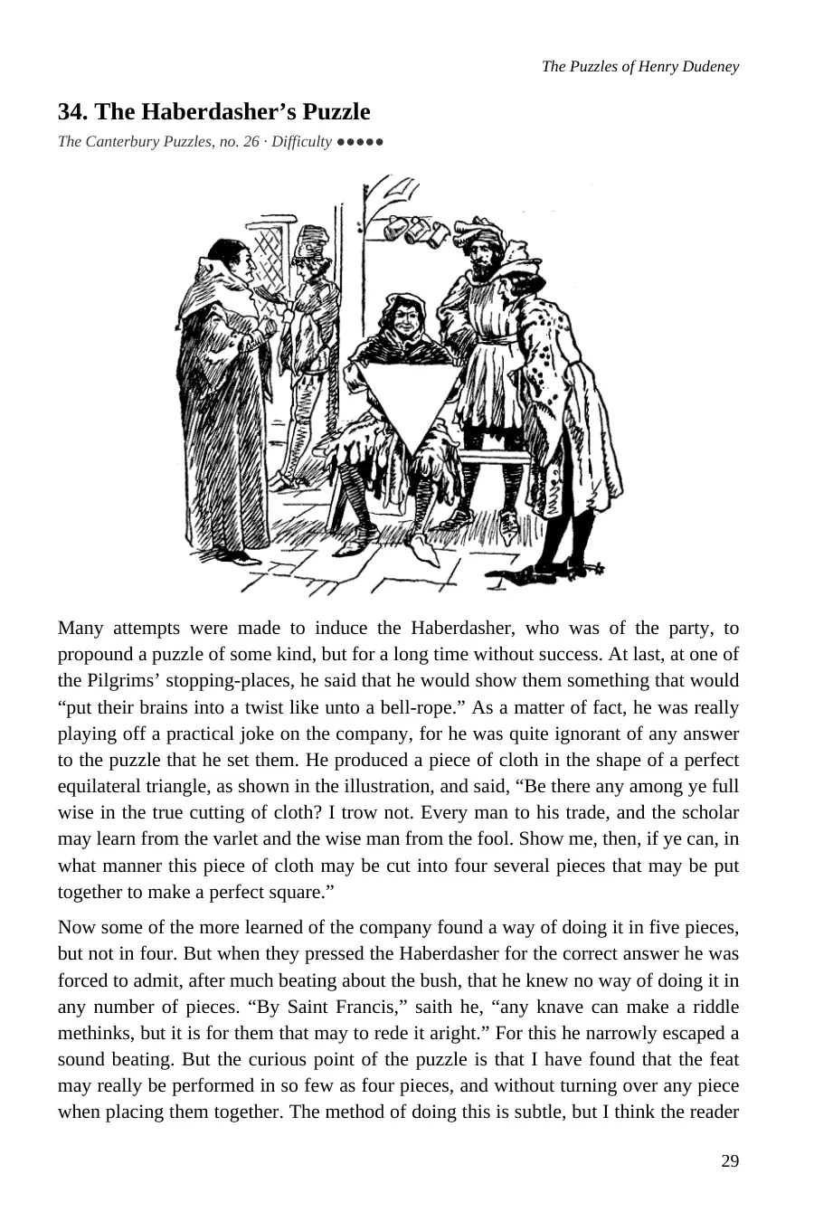 The Puzzles of Henry Dudeney — page 29